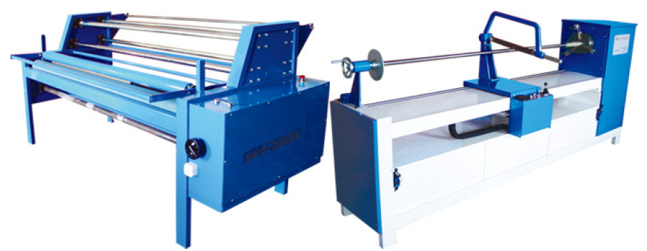 Bias winder and cutting machine