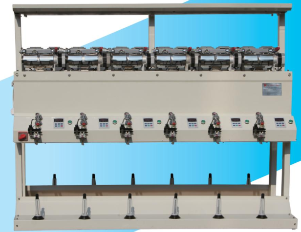 Cone rewinder machine